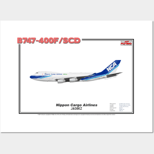 Boeing B747-400F/SCD - Nippon Cargo Airlines (Art Print) Posters and Art